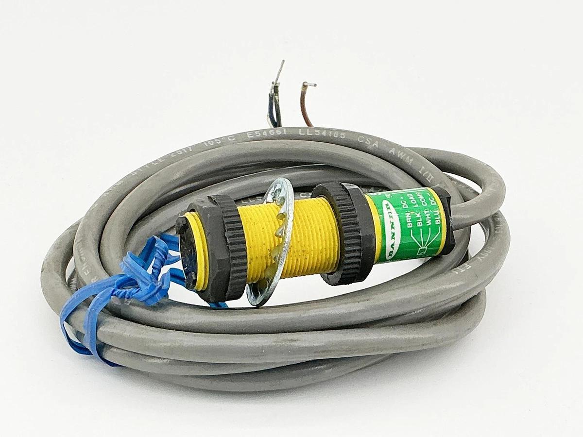 New Banner S18SN6FF50 Photoelectric Sensor 10-30VDC 50MM Fixed Field