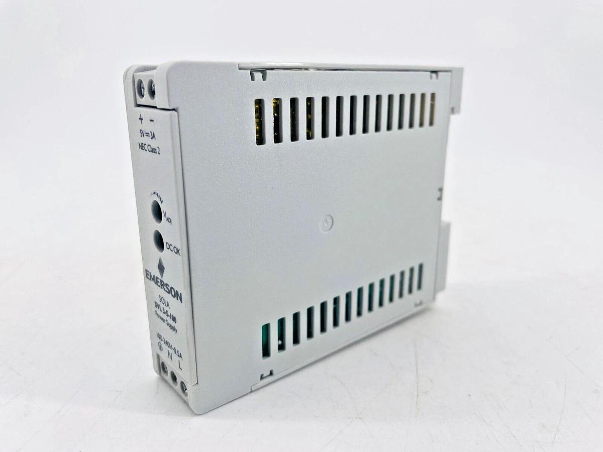 New Emerson Sola SVL 3-5-100 Power Supply 15W 5V 100-240V