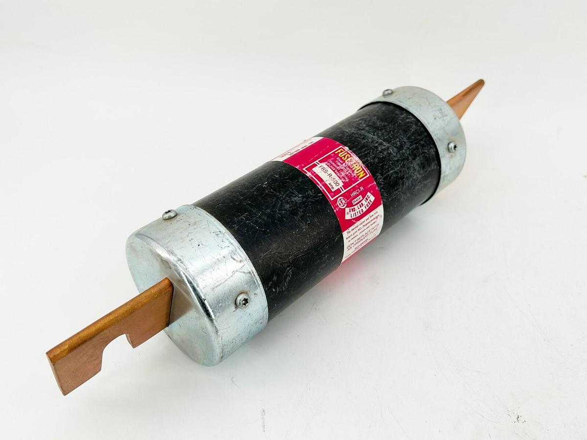 New Bussmann FRS-R-500 Dual Element Time Delay Fuse 500A 600V W/O Box Old Style