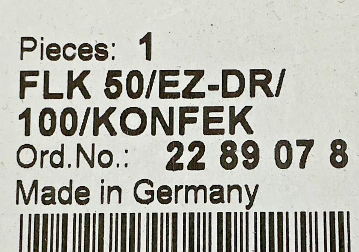 New Phoenix Contact FLK-50/EZ-DR/100/KONFEK Ribbon Cable 50-Pos