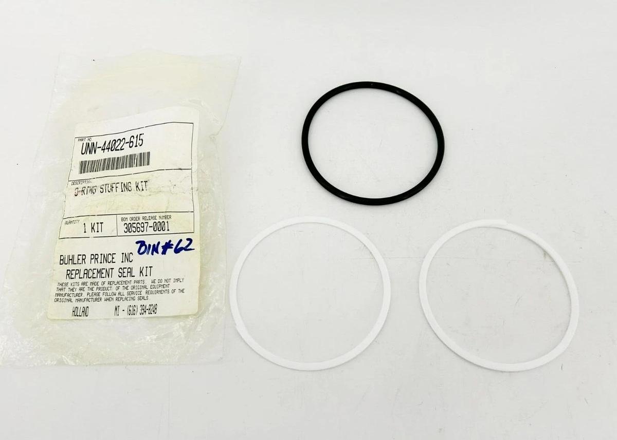 New Buhler UNN-44022-615 O-Ring Stuffing Kit