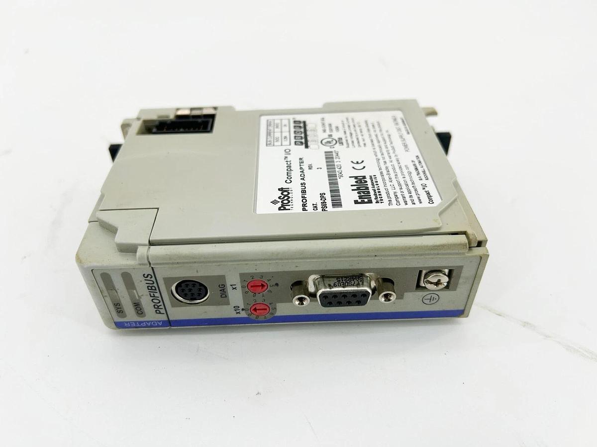 Used ProSoft PS69-DPS Profibus Adapter 5VDC 24VDC 0.26A