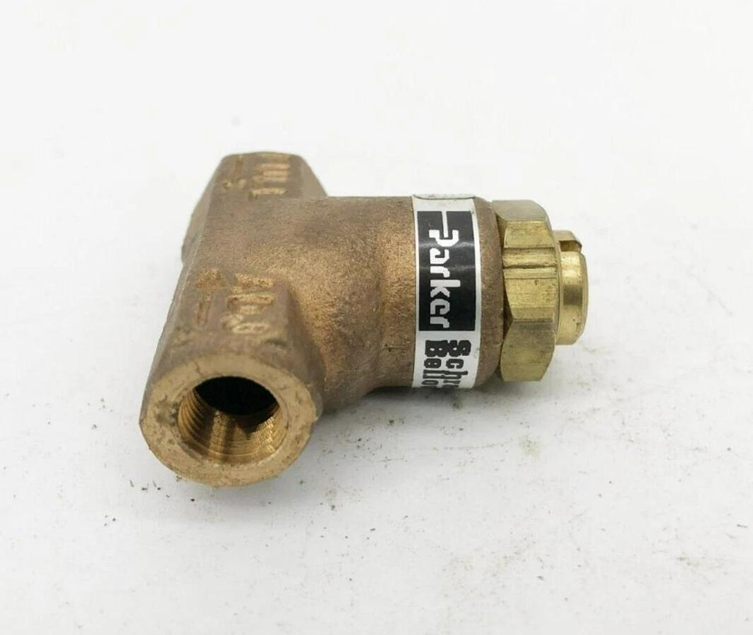 New Parker 032500119 Flow Control Valve 1/8" NPT 250psi Brass
