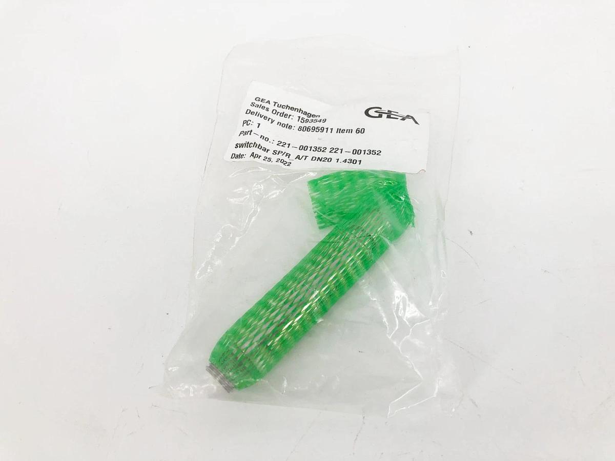 New GEA Tuchenhagen 221-001352 Switchbar DN20