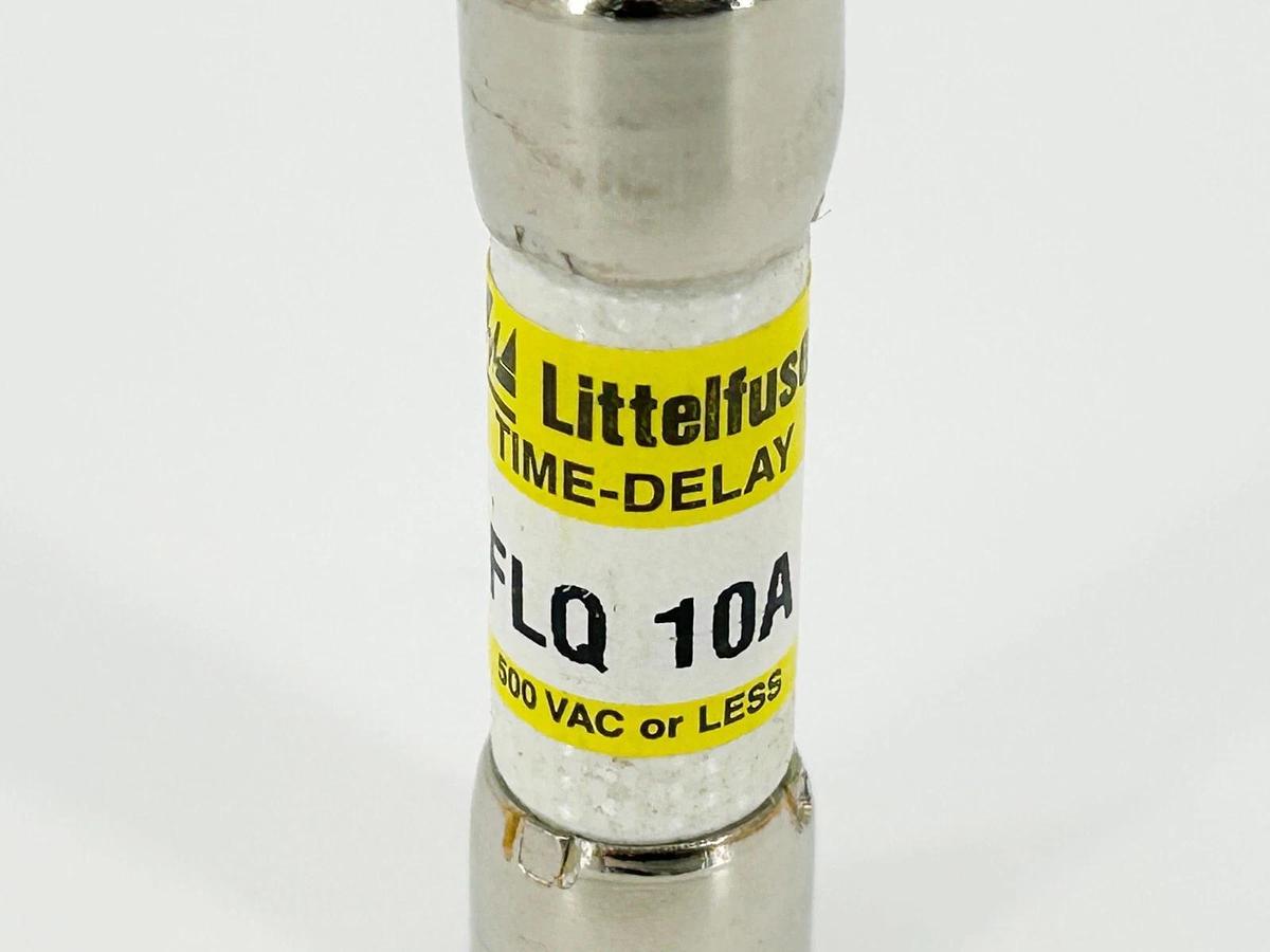 New Lot of 4 Littelfuse FLQ-10A Time Delay Fuse 10A 500V
