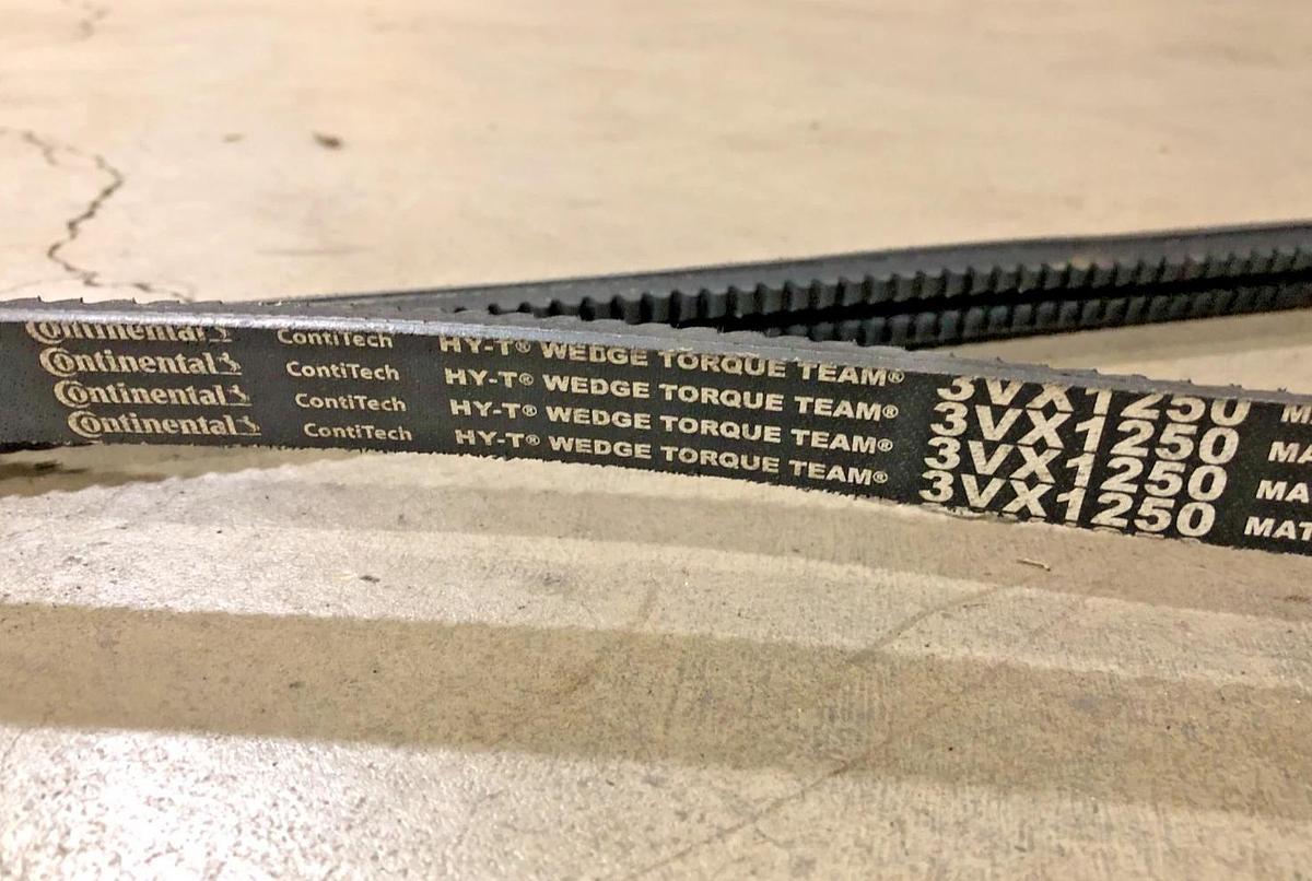 New Continental 2/3VX1250 HY-T Wedge Cogged V-Belt - No Box