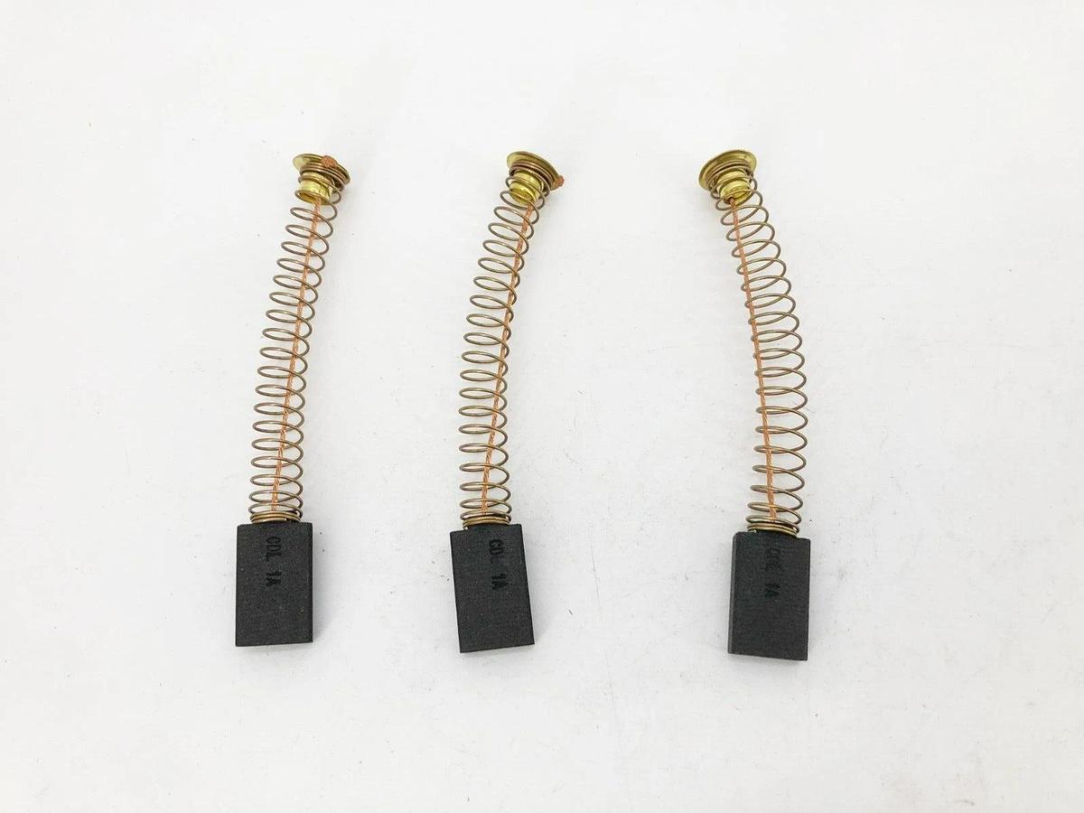 Lot of 3 New CDL-1A Carbon Brushes 6677 22.5mm x 14mm x 5.5mm