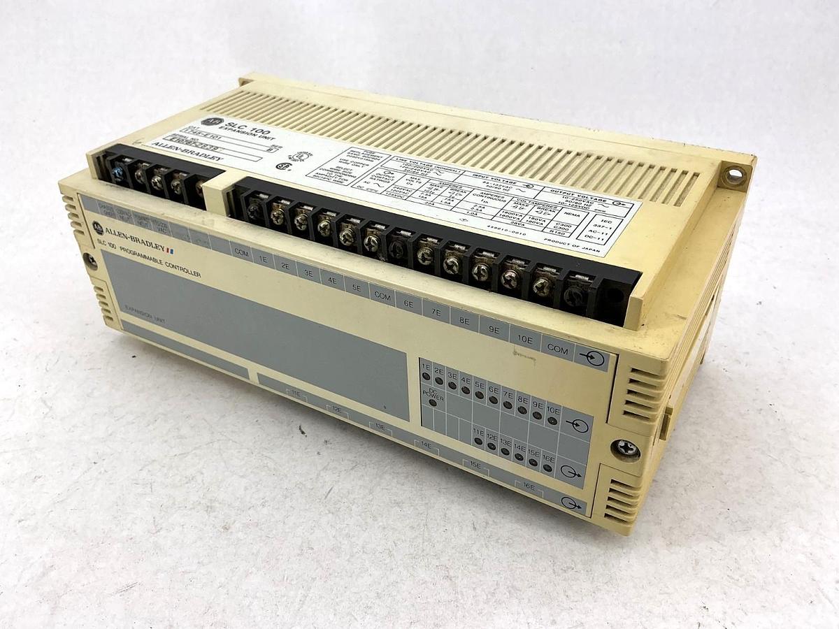 Used Allen Bradley 1745-E101 Ser B Expansion Unit SCL 100 PLC 2.5A 50/60HZ