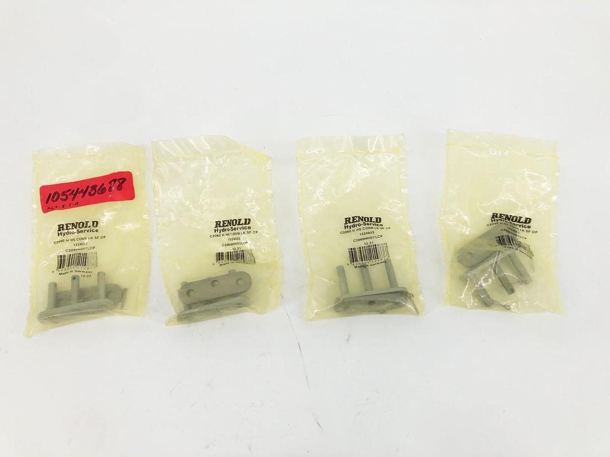 Lot of 4 New Renold C2060HHSCLCP Connecting Links 1324023