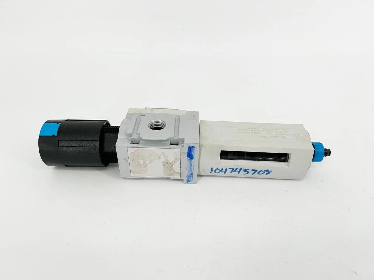 New Festo MS4-LFR-1/4-D6-E-R-V-AS Filter Regulator 180psi G1/4 529150 - No Box