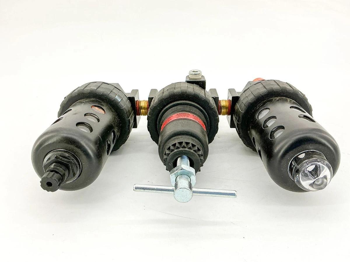 New Parker 16A2C00008 Pneumatic Filter 3 Piece Combo 150PSI 125F - No Box