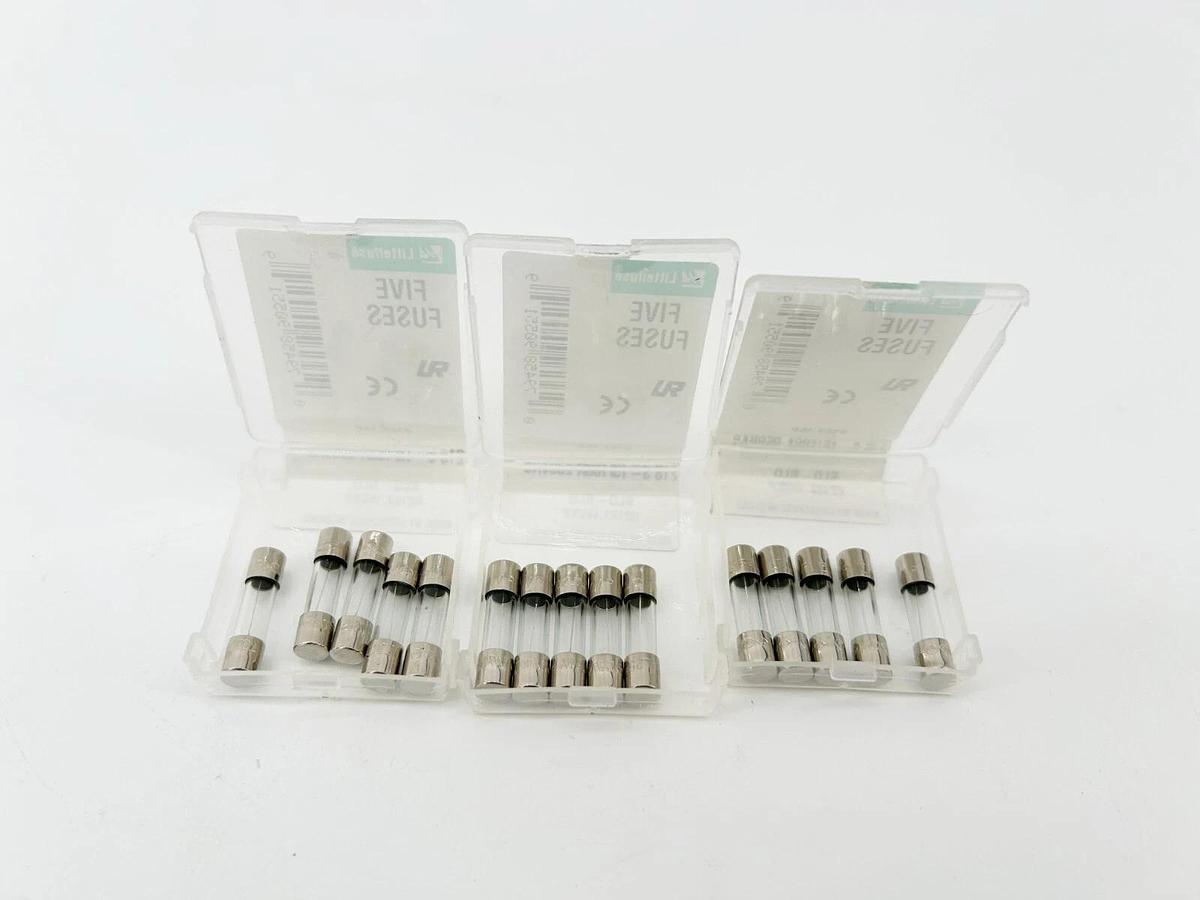 New Lot of 15 Littelfuse 2183.15P Glass Fuse 15/100A 250V 5X20MM