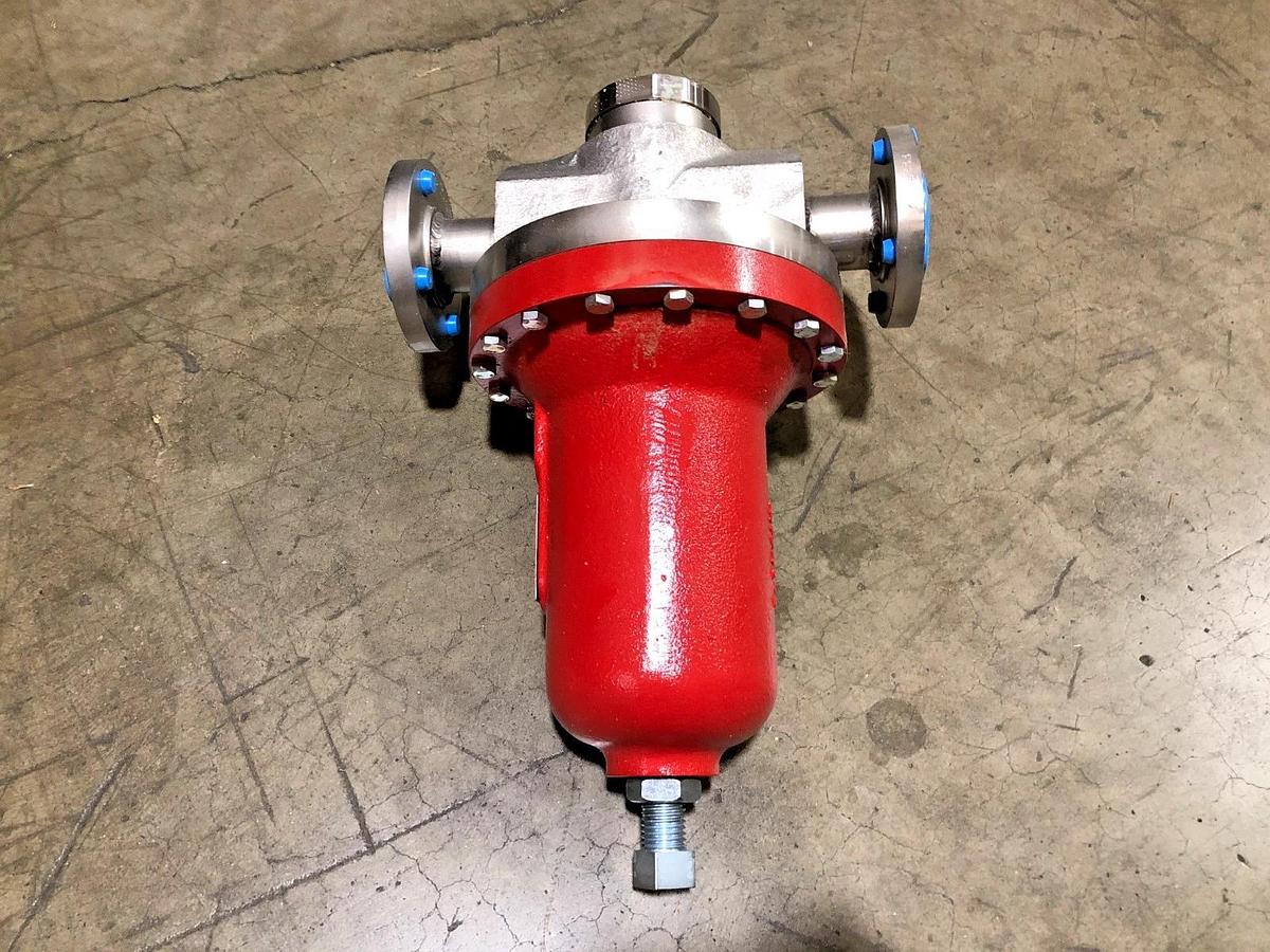 New Jordan Valve 68G Globe-Style Regulator 1-1/2" Seat B-N 316 Body 275psi Max