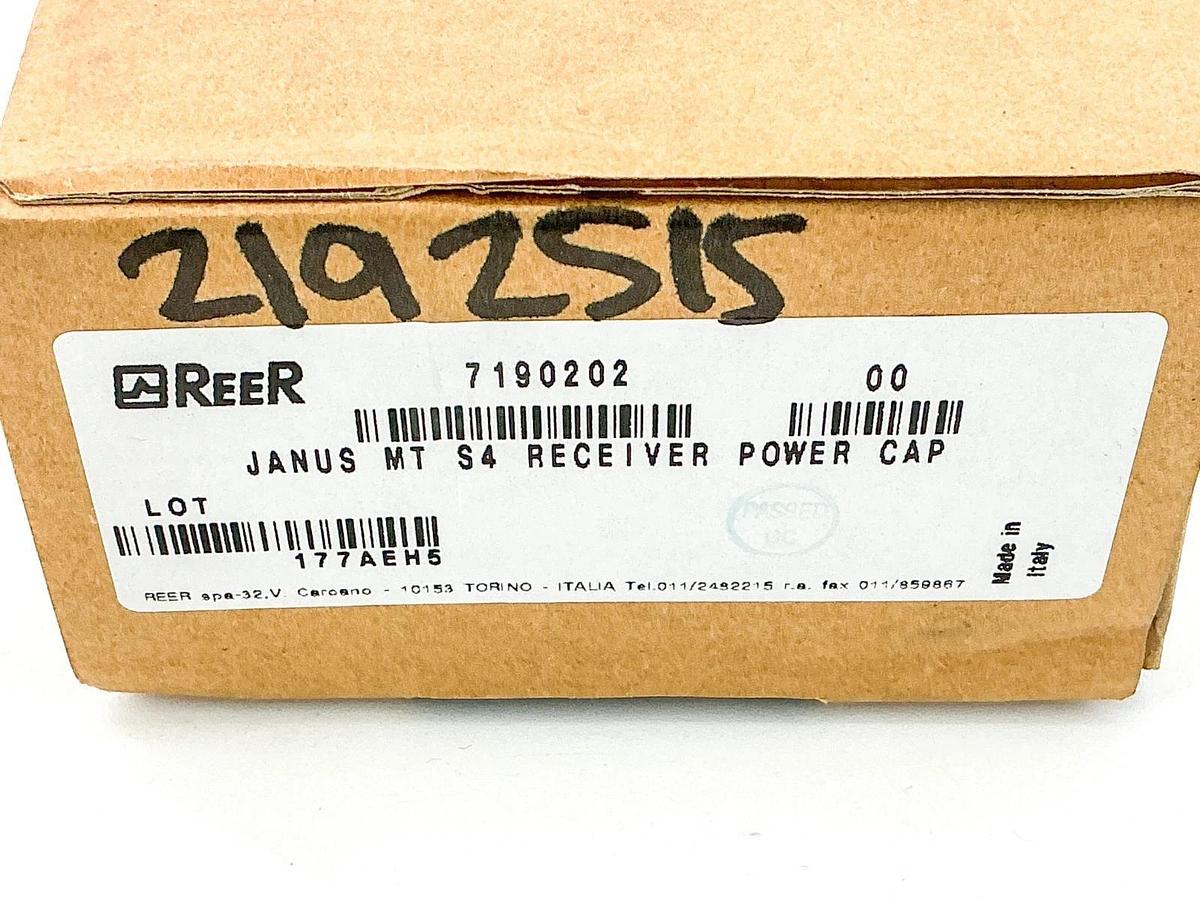 New Reer 7190202 Janus MT S4 Receiver Power Cap 8021208
