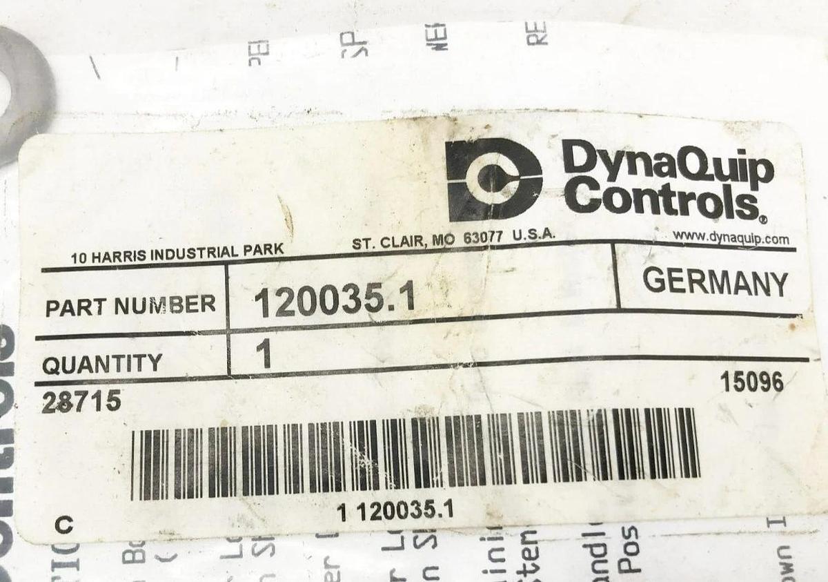 New Dynaquip 120035.1 Lockout Handle Kit 1/4 VAE