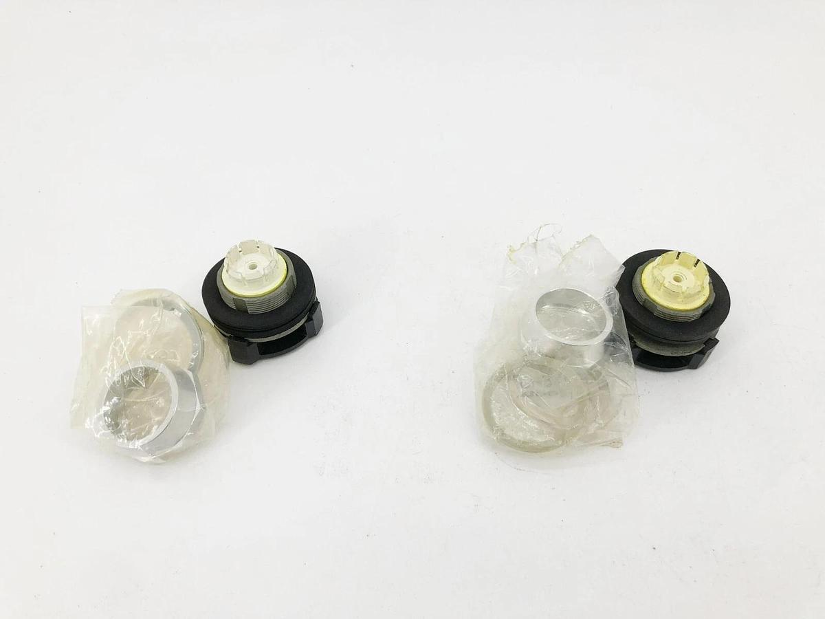 Lot of 2 New Honeywell PTP41 Pushbuttons Full Guard No Button Model B