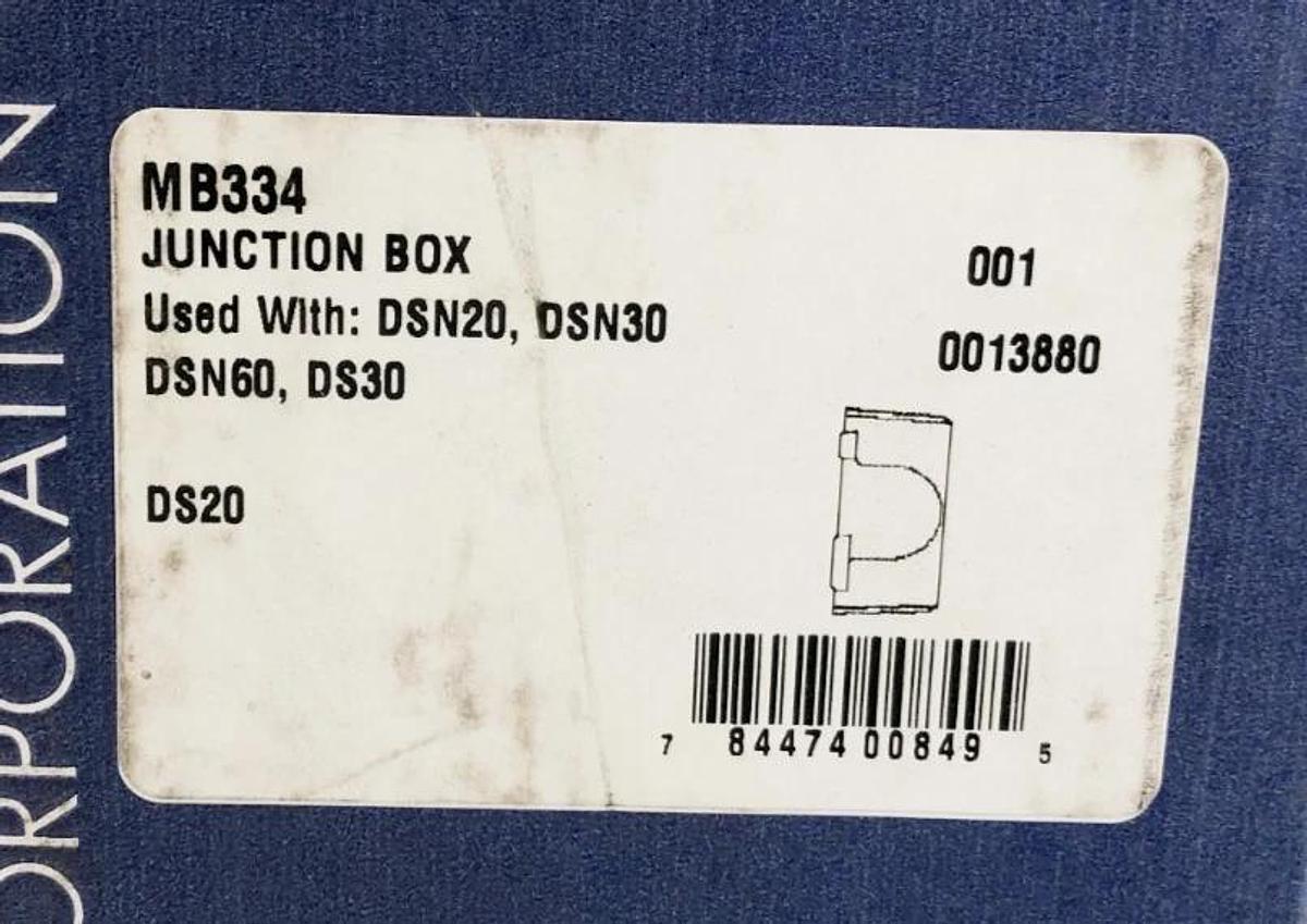 New Meltric MB334 Metal Junction Box 3/4" NPT