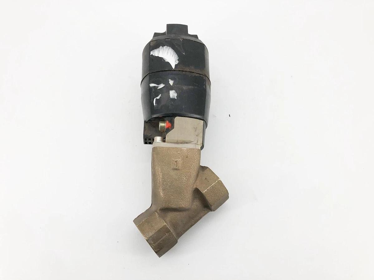 Used Asco Joucomatic 21200143 Solenoid Valve 2-Way 1" NPT