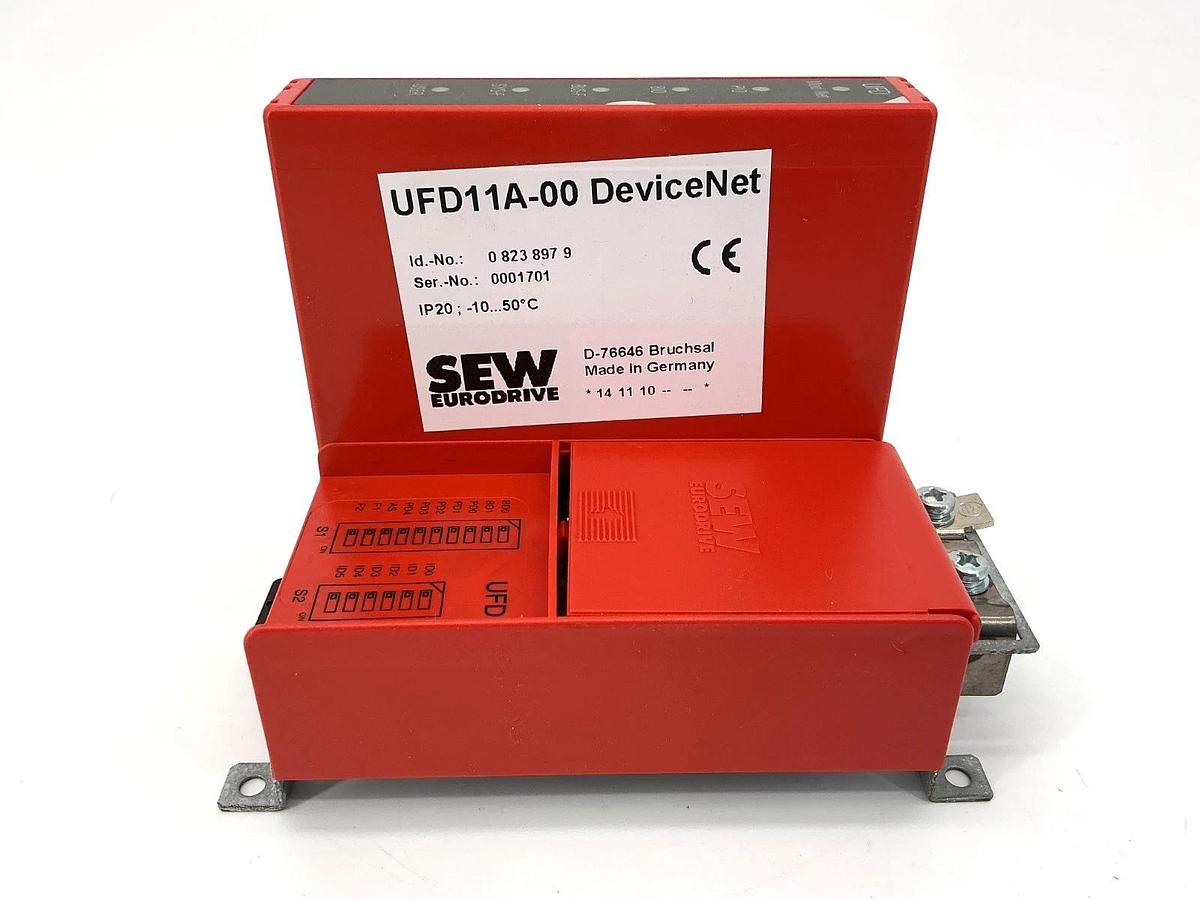 New SEW Eurodrive UFD11A-00 DeviceNet Fieldbus Gateway PLC Module Single Port