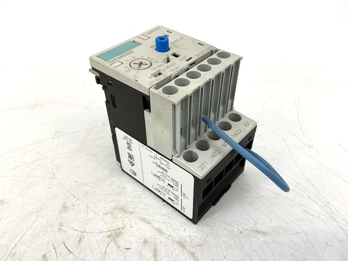 Used Siemens 3RB2016-2SB0 Overload Relay 5-Pole 3-12A 600VAC 50/60HZ