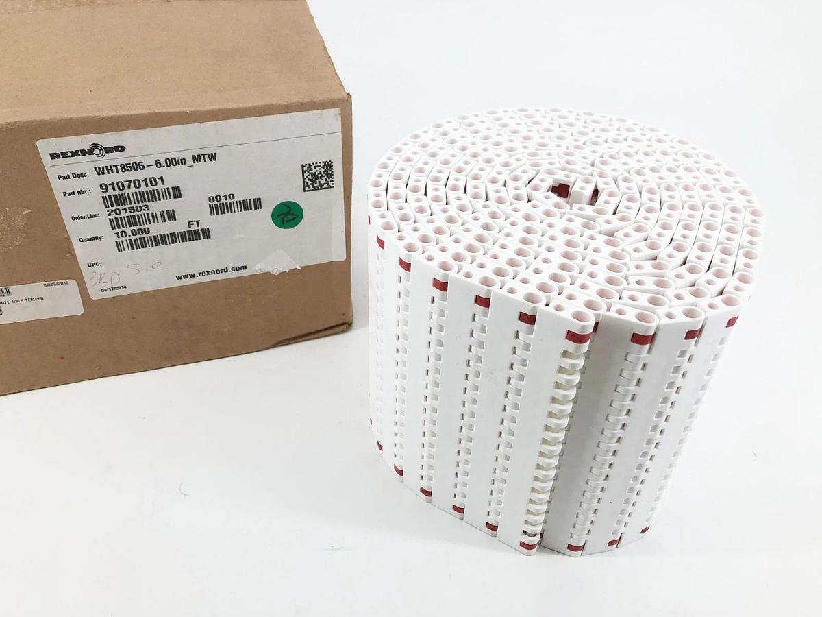 New Rexnord WHT8505-6.00in-MTW MatTop Chain 91070101 10FT.