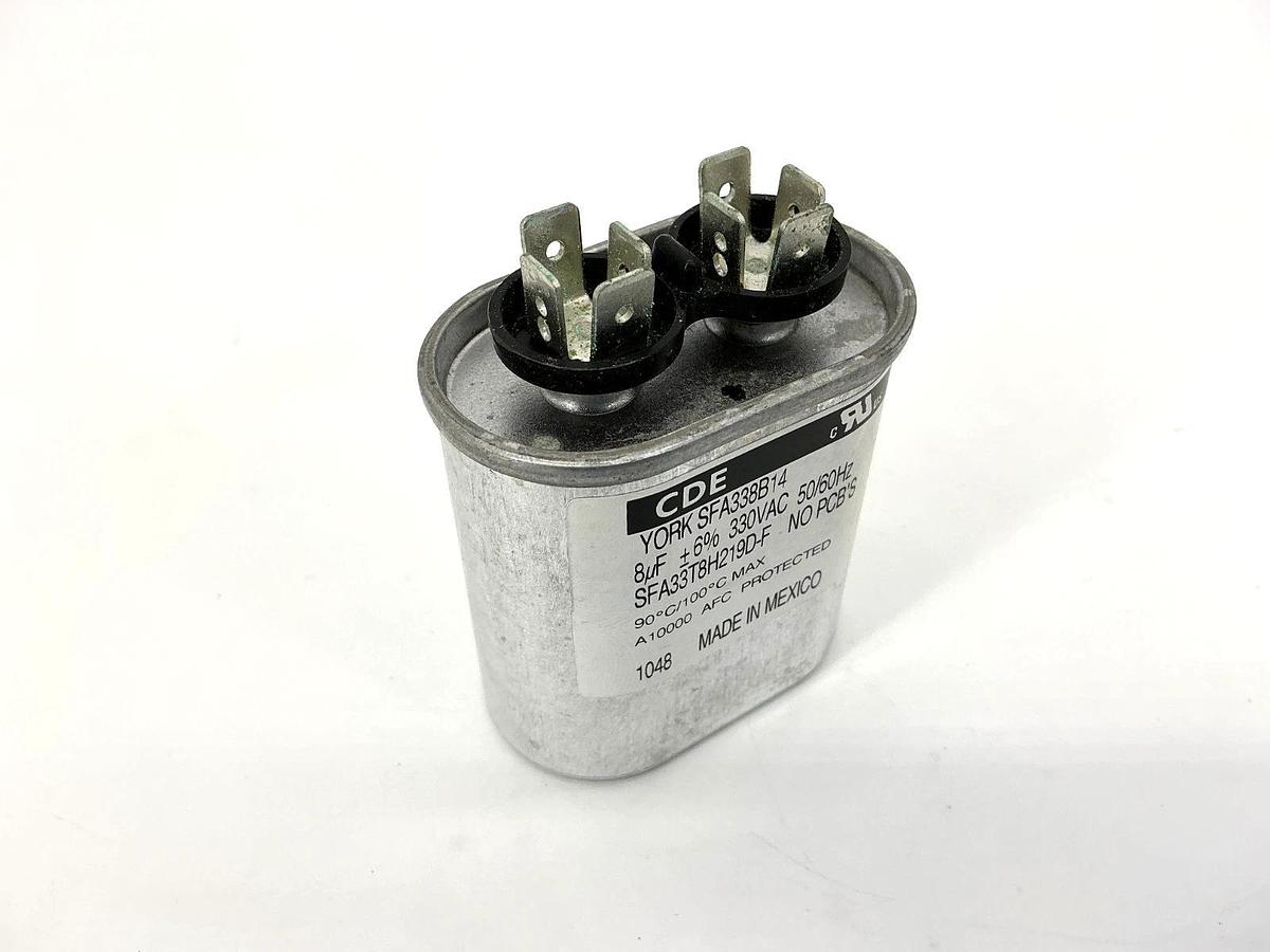 New Beck 14-2840-05 Capacitor 8uF 330VAC 50/60HZ 14284005