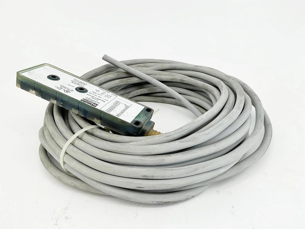 Used Murr 8000-88410-3621500 Exact12 4 Pole Moulded Cable 24V 8XM12
