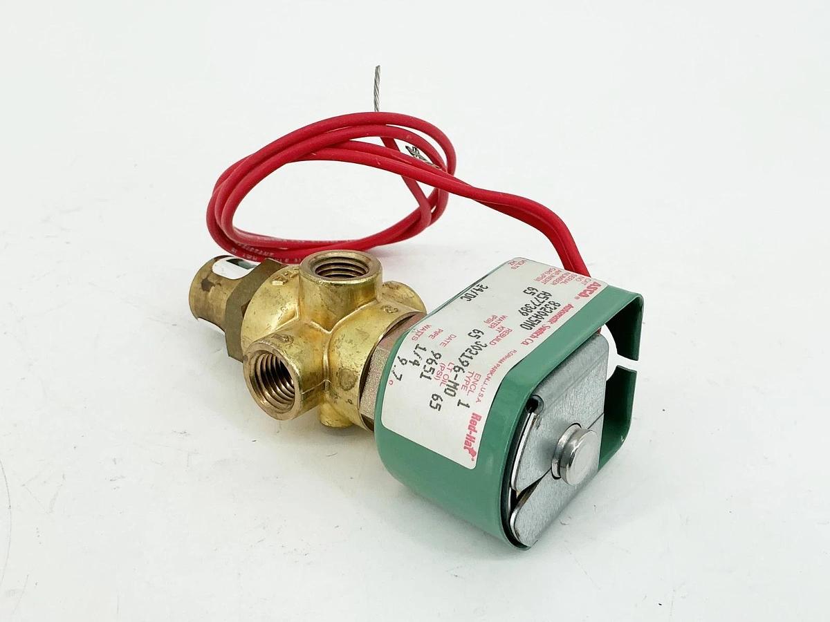 New Asco 8320A5MO 24VDC Solenoid Valve 65PSI 9.7W - No Box