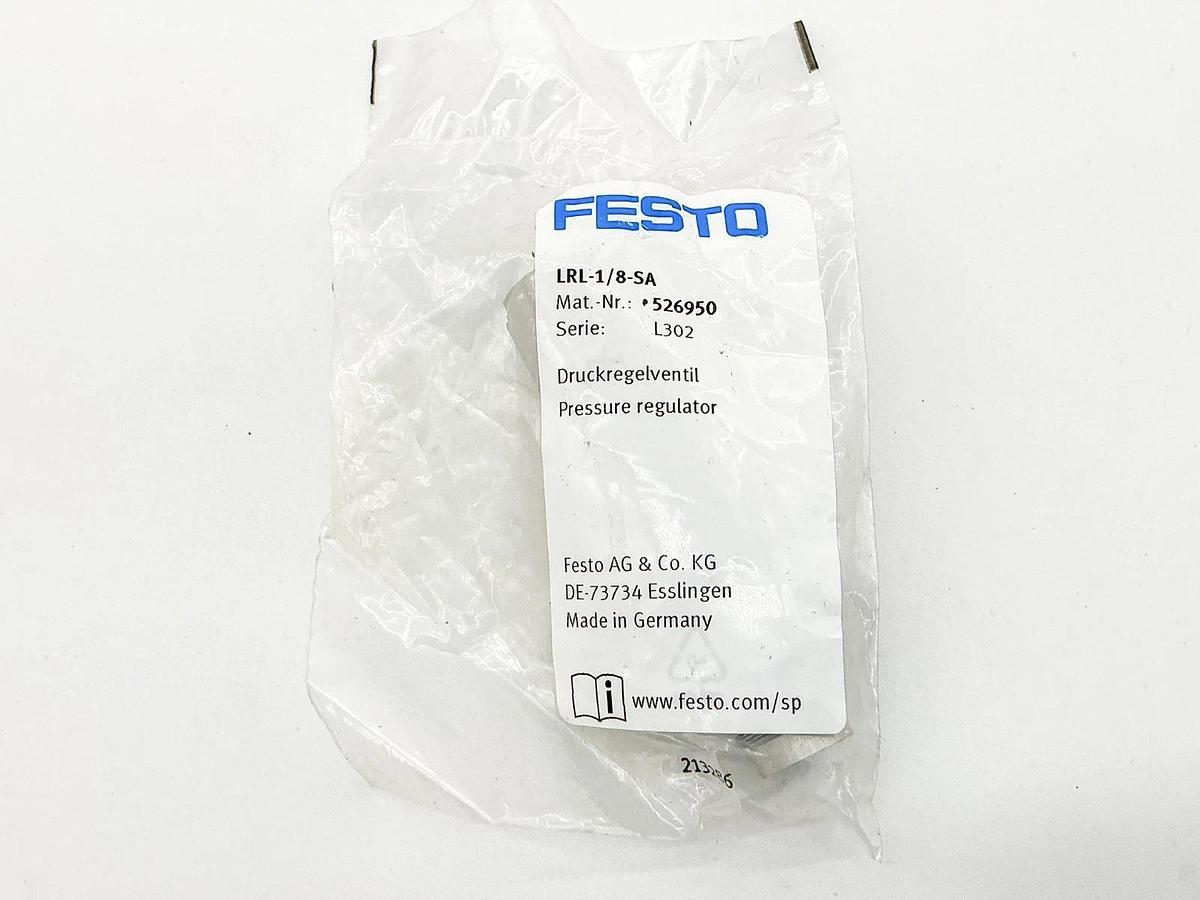 New Festo LRL-1/8-SA Pressure Regulator 526950