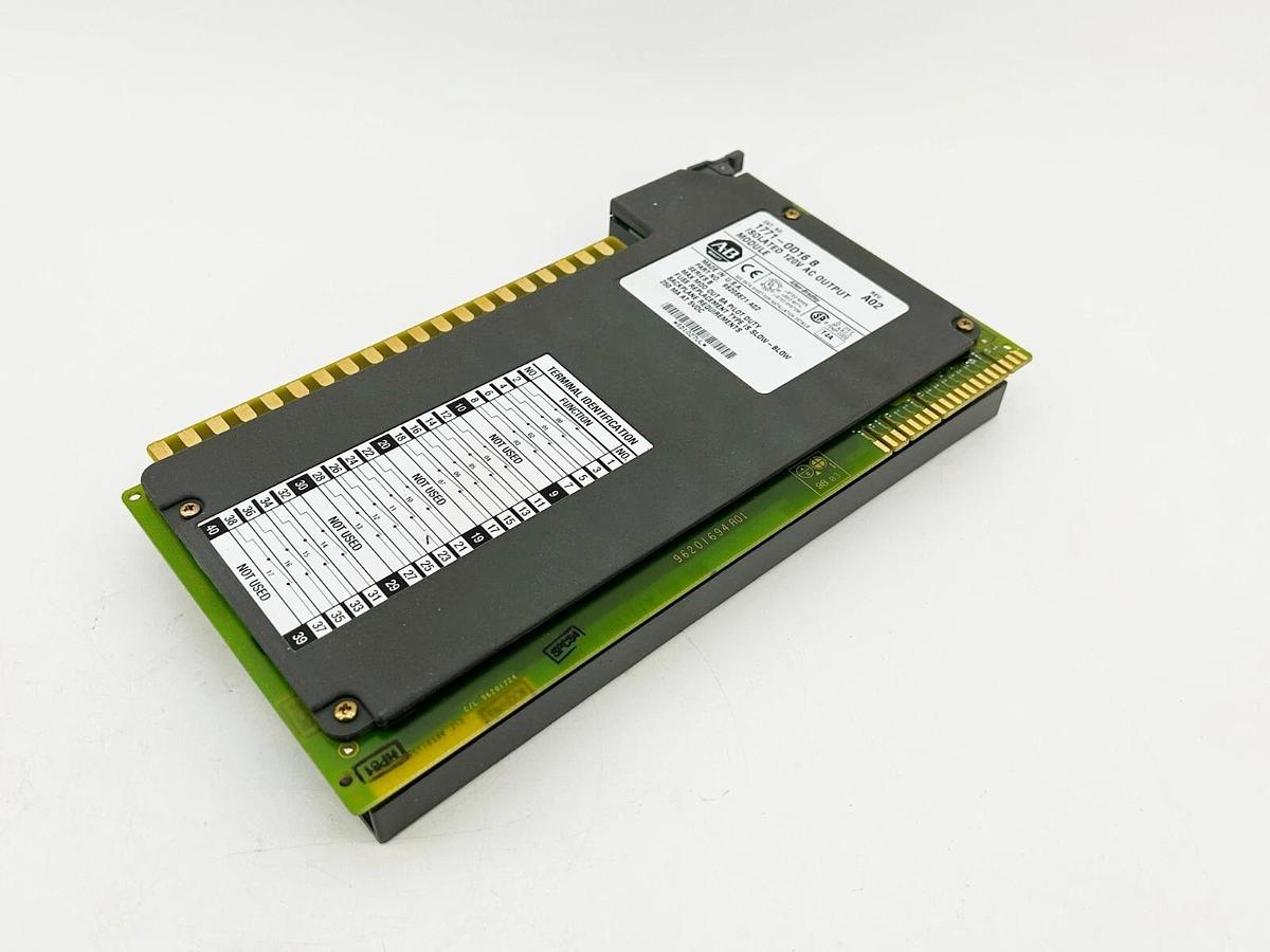Used Allen Bradley 1771-OD16 Output Module Isolated 120V AC 16 Point Digital