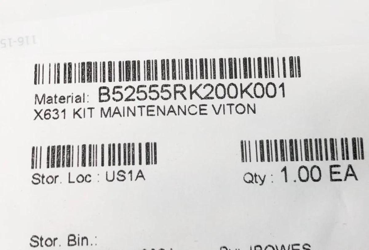 New Moog B52555RK200K001 Electrohydraulic Servovalve Filter Kit