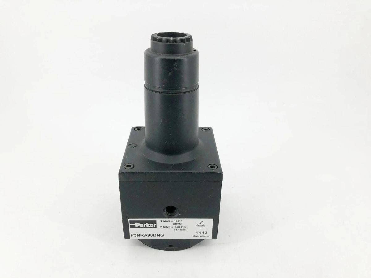 New Parker P3NRA98BNG Pressure Regulator 1" NPT 250psi Max (Missing Parts)