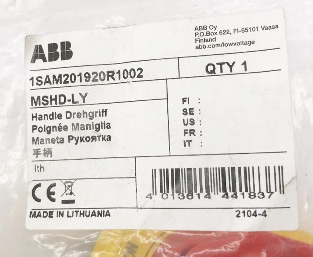 New ABB MSHD-LY Handle 1SAM201920R1002