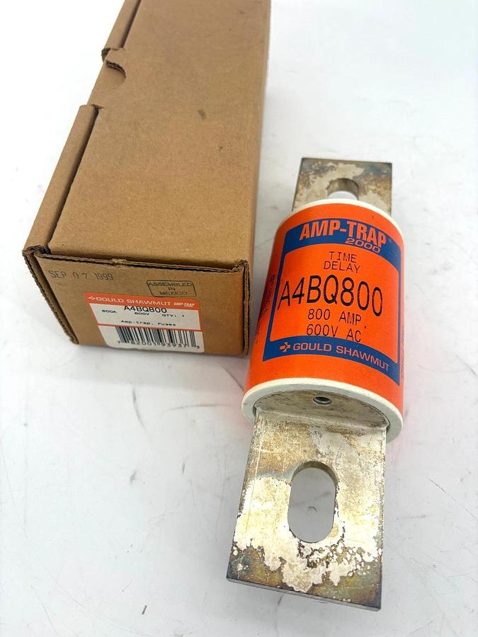 New Gould Shawmut A4BQ800 Amp-Trap 2000 Fuse 800A 600V