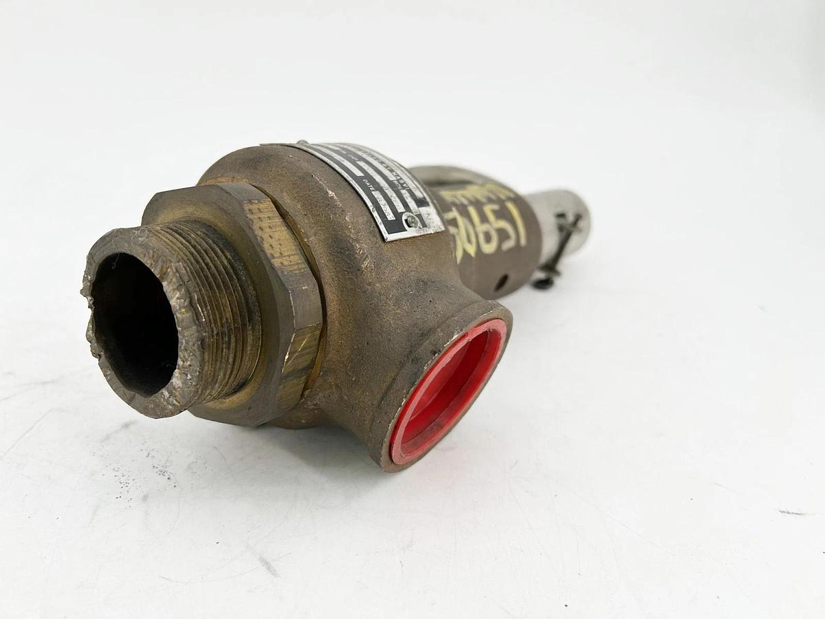Used Conbraco 19-601-30 Pressure Relief Valve 1-1/2" Size 125PSI Set Pressure