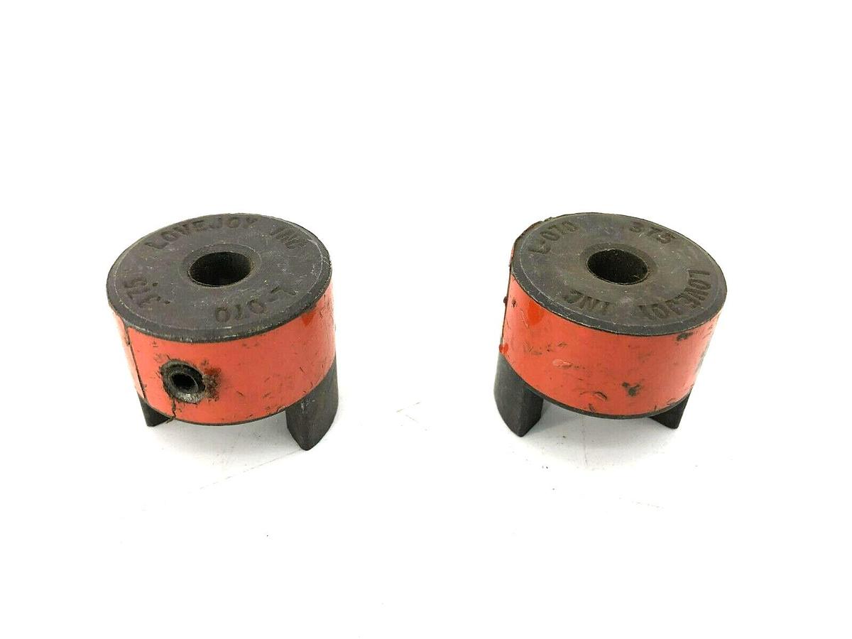 Lot of 2 New Lovejoy L070 .375 Jaw Coupling Hubs