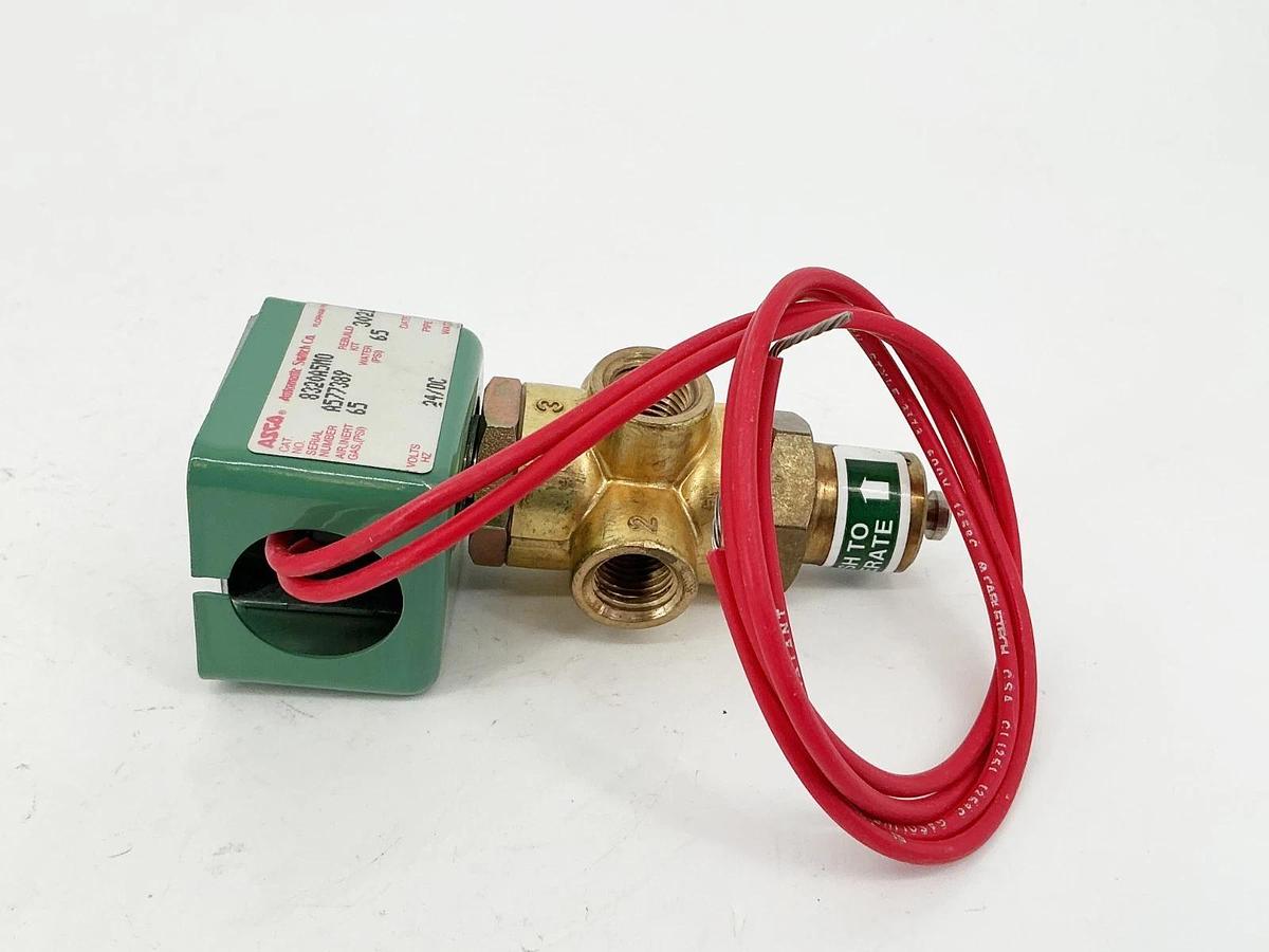 New Asco 8320A5MO 24VDC Solenoid Valve 65PSI 9.7W - No Box