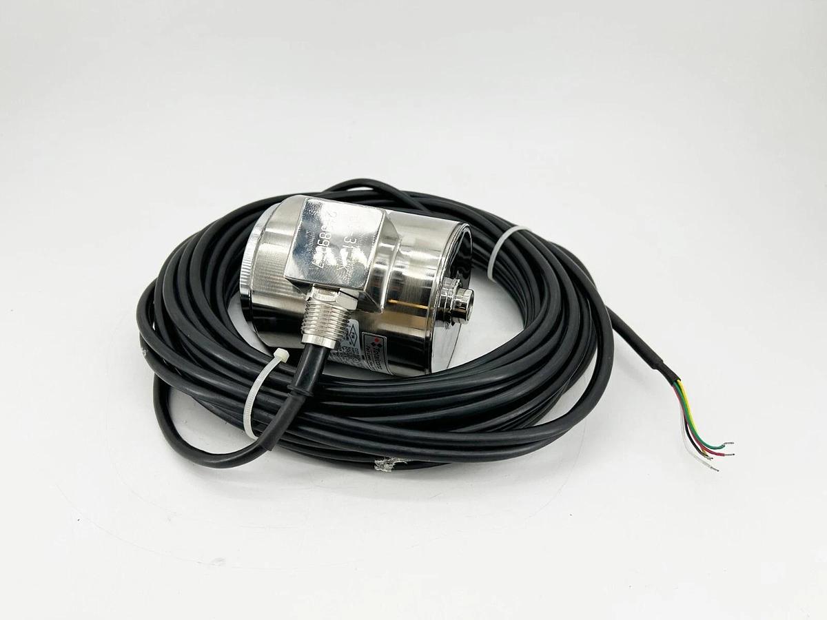 New Totalcomp TC3P1-1K-SS Canister Load Cell 1000LB Stainless Steel 30' Cable
