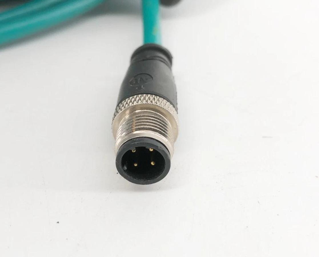 Used Allen Bradley 1585D-M4UBJM-15 Ethernet Patchcord M12 Male to RJ45 Male 270557