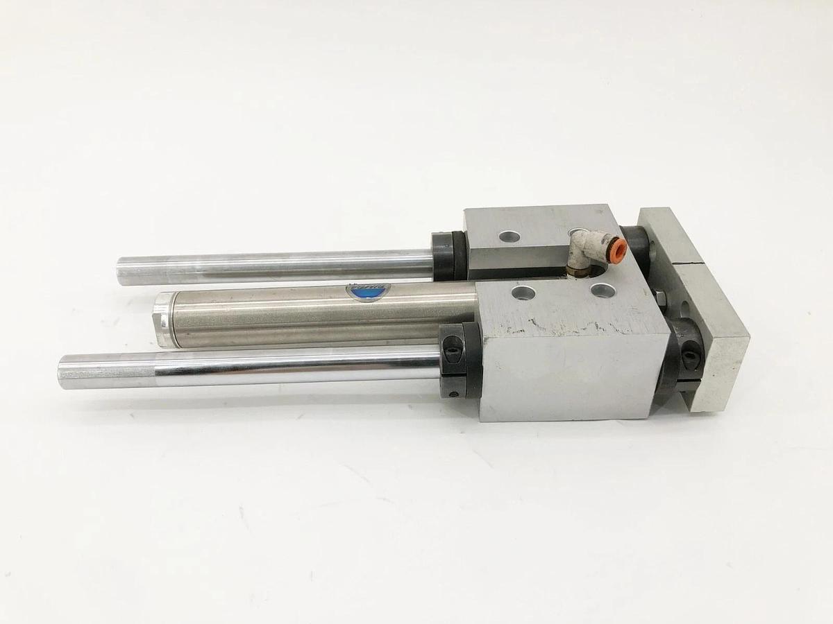 Used Bimba TE-096-EB2 Pneumatic Linear Thruster Actuator 1-1/16" Bore 6" Stroke