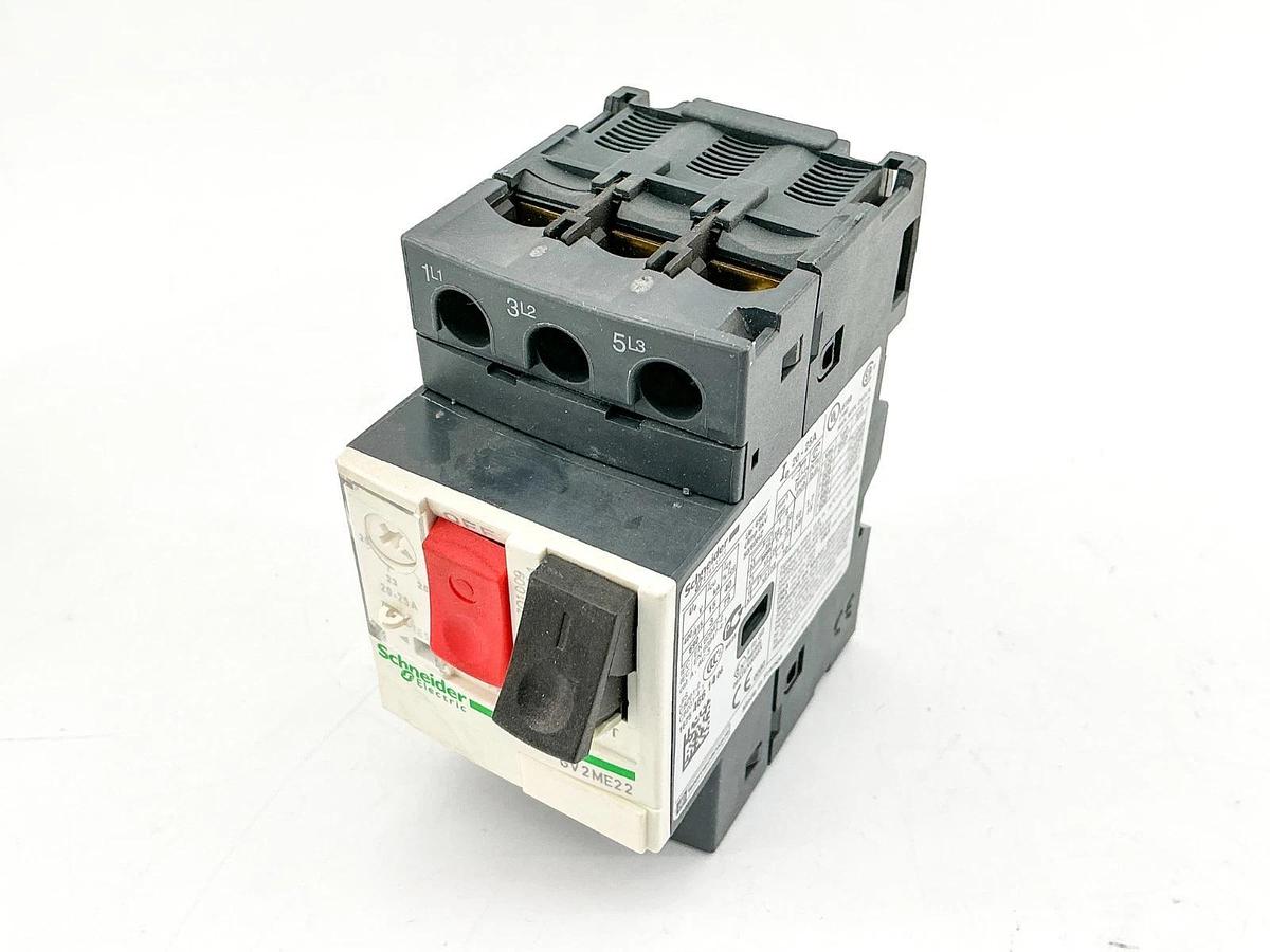 New Schneider Electric GV2ME22 Motor Circuit Breaker 690V 20-25A 20HP 034325