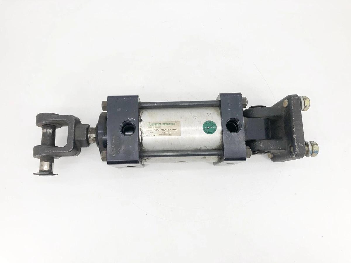 Used Numatics P3AP-03A1E-CAA2 Pneumatic Cylinder 3-1/4" Bore 3" Stroke