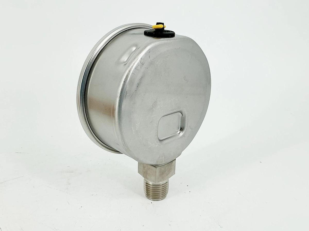 New Swagelok PGI-100C-PC0-LAPX Pressure Gauge 1/2" NPT Stainless Steel