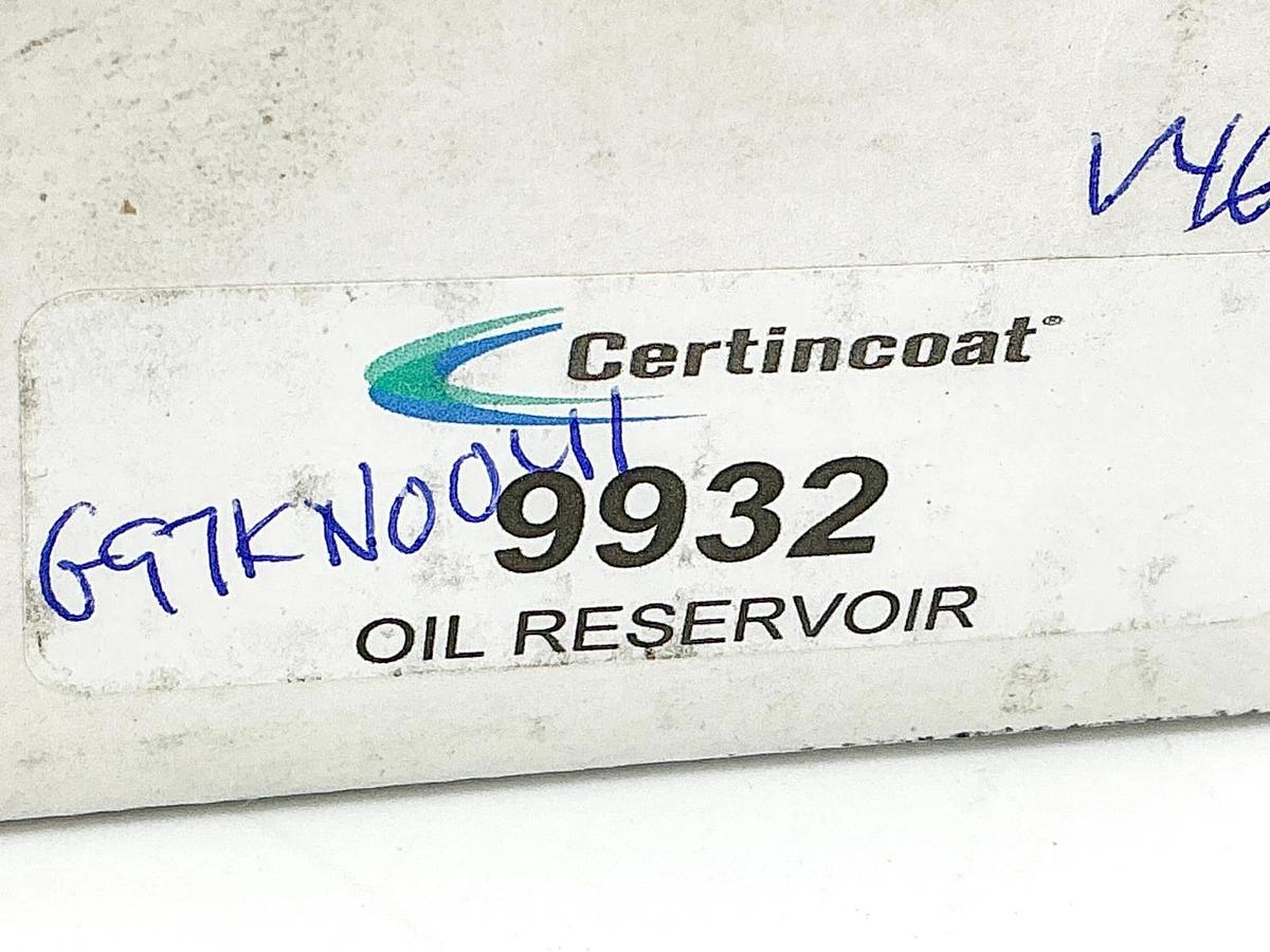 New Certincoat 9932 Oil Reservoir