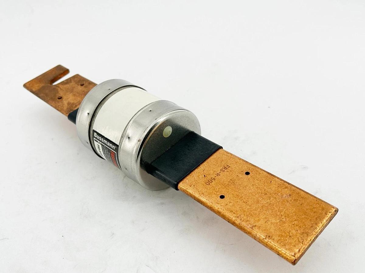 New Bussmann FRS-R-500 Dual Element Time Delay Fuse 500A 600V Class RK5 - No Box
