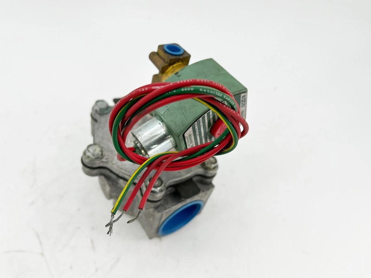 New Asco 8353G1 120V Solenoid Valve 1-1/2" Pipe Size 15-125PSI - No Box