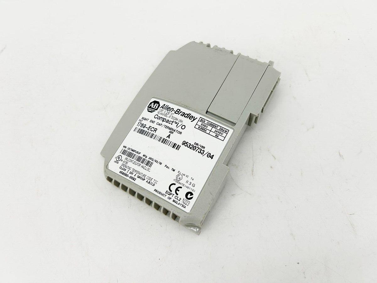 New Allen Bradley 1769-ECR Ser. A Compact I/O Right End Cap Terminator