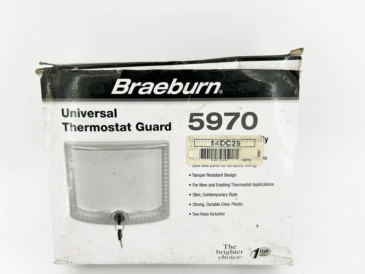 New Braeburn 5970 Universal Thermostat Guard
