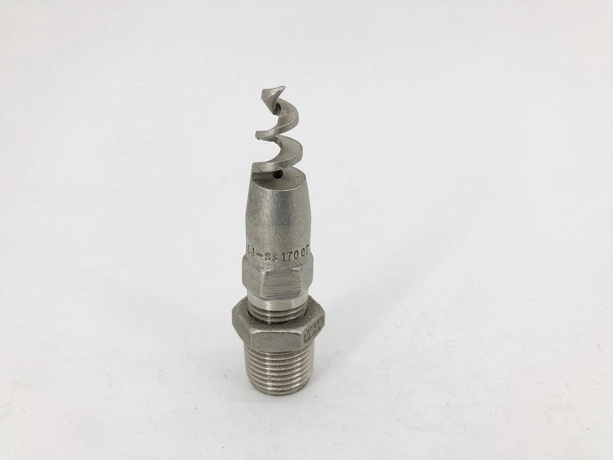 New Spraying Systems 1/4HHSJ-SS17007 Spiral Nozzle