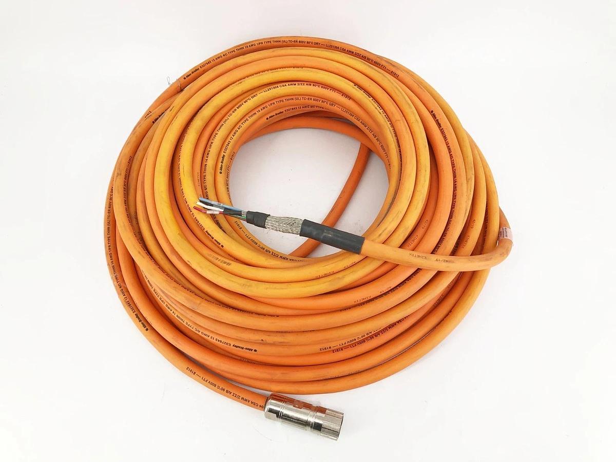 New Allen Bradley 2198T-CHBFLS8-12AA30 Hybrid Power Cable Flying Lead - No Box